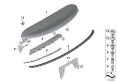 Багажная дверь, дополнительные элементы