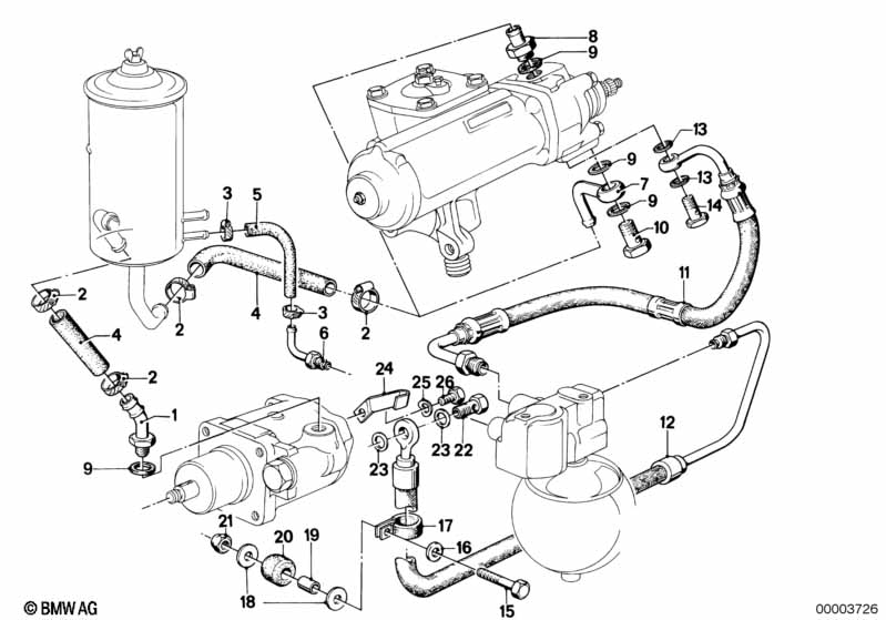 Маслопроводы гидроусилителя рул.управл.