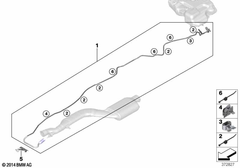 Дозировочный трубопровод SCR
