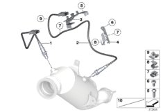 Лямбда-зонд/дополнительные элементы