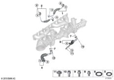 Подача масла турбонагнетателя