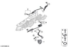 Система охлаждения турбонагнетателя