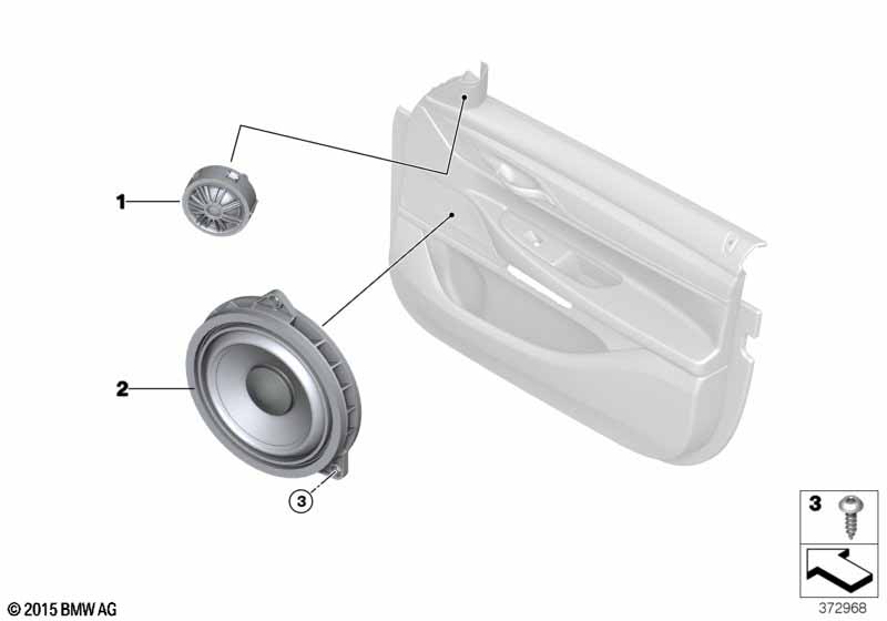 Детали аудиосистемы High End, дверь Пд