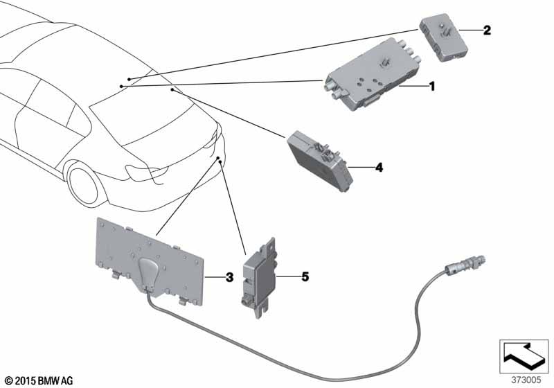 Детали системы антенн