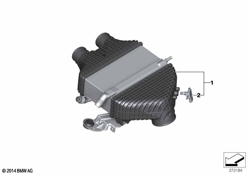 Охладитель наддувочного воздуха