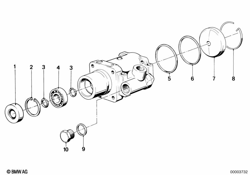 Насос гидроусилителя рул.управл./детали