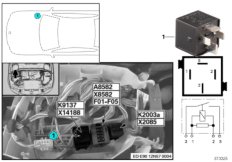 Реле электровентилятора K9137