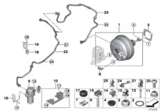 Вакуумный насос усилителя тормозов