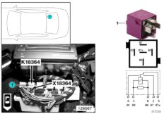 Реле складного верха 2 K18364
