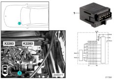 Реле штифта свечи накаливания K2283