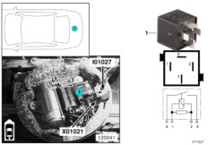 Реле компрессорного насоса I01027