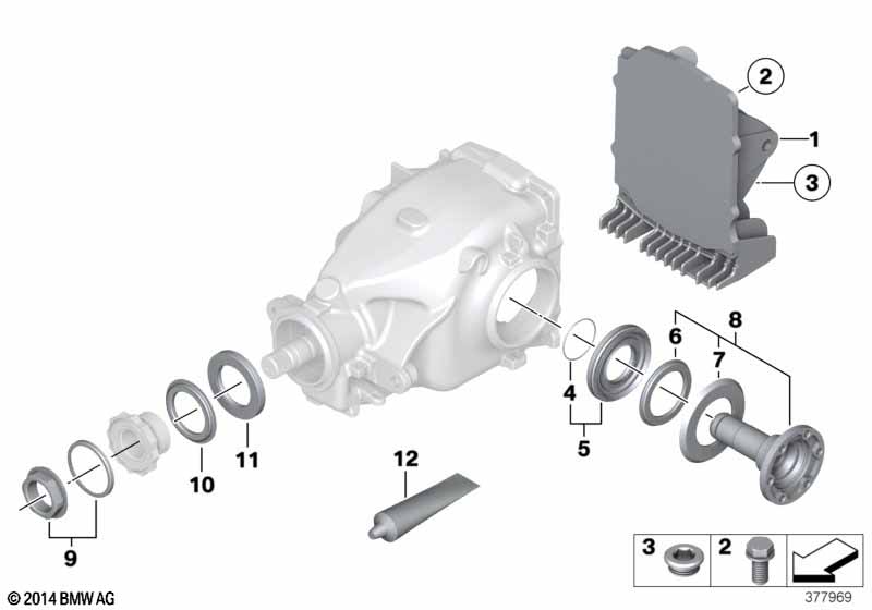 Болт с шестигранной головкой с шайбой