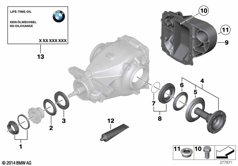 детали редуктора заднего моста