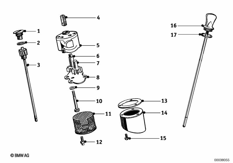 Насос масляный