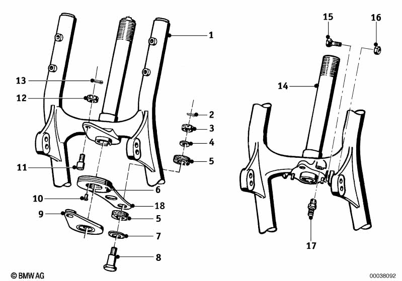 Маятниковая вилка Пд