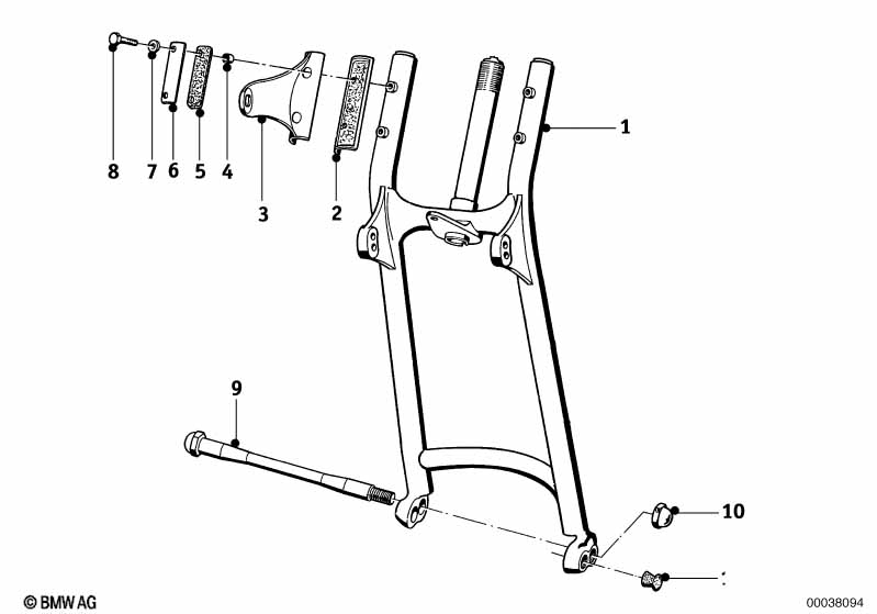 Маятниковая вилка Пд