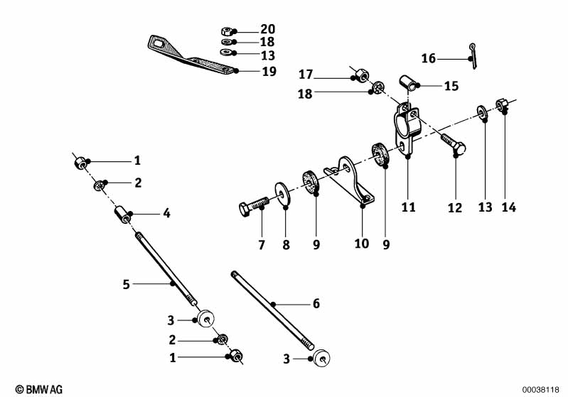Подвеска двигателя