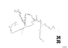 Трубопровод тормозного привода Зд