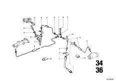 Трубопровод тормозного привода Зд