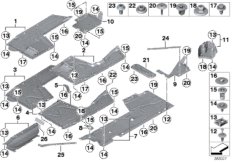 Облицовка днища кузова