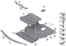 Экран моторного отсека