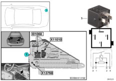 Реле контакта 30G I01068