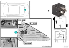 Реле контакта 30G I01068
