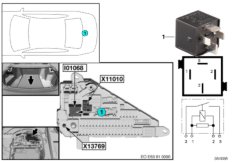 Реле контакта 30G I01068