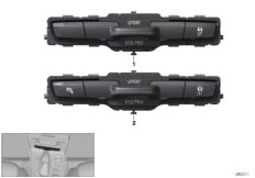 Переключ.пан.управл. в центр.консоли