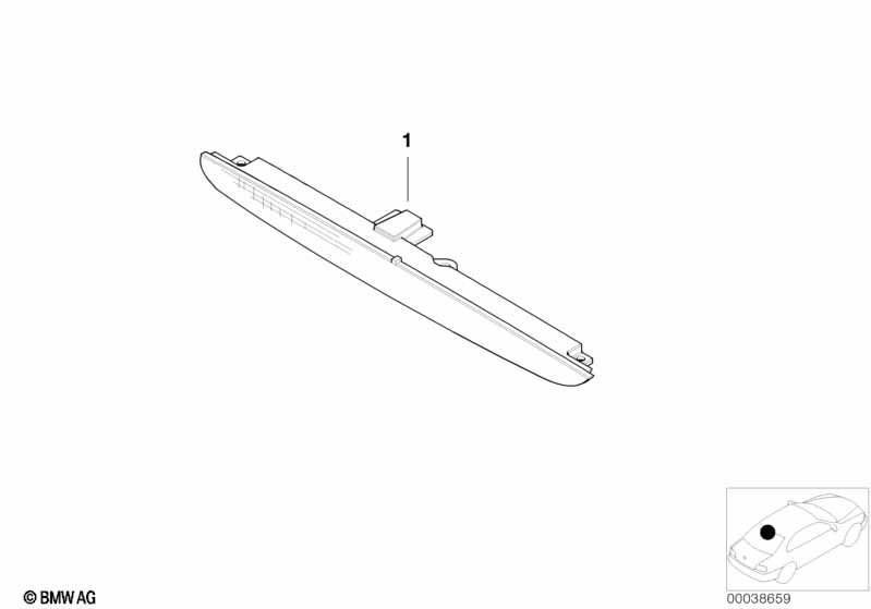 Третий фонарь стоп-сигнала