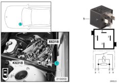 Реле гидравлического насоса SMG K6318