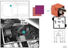 Реле стеклоочистителя 2 K37