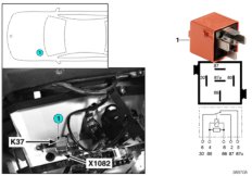 Реле стеклоочистителя 2 K37