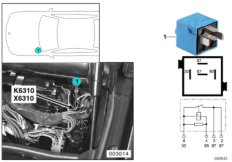 Реле DME 1 K6310