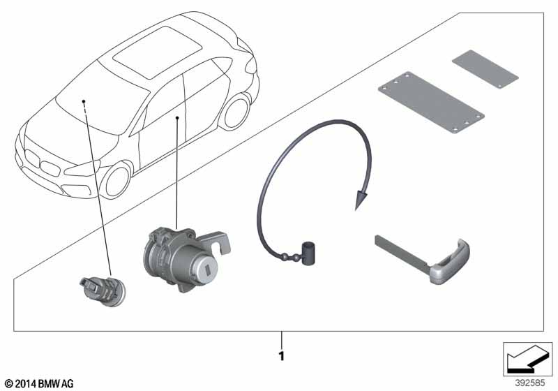 одновременное запирание