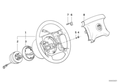 Рулевое колесо с НПБ