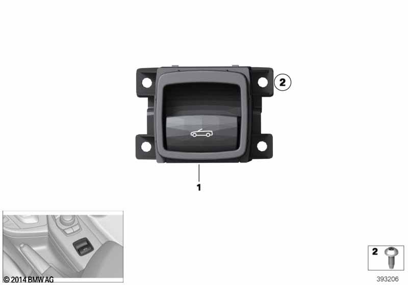 Выключатель складного верха