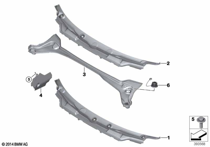 Обшивка обтекателя Наруж