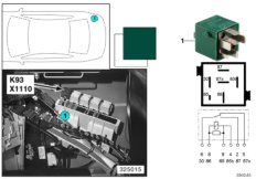 Разгрузочное реле контакта 15 K93