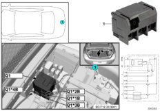 Реле отсоединения Q1