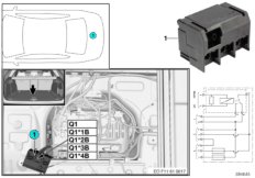 Реле отсоединения Q1