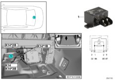 Реле отсоедин.Hybrid K14