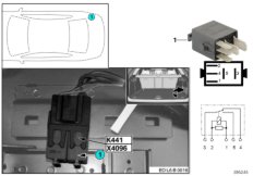 Реле проблескового маяка K441