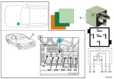 Реле ближнего света K48