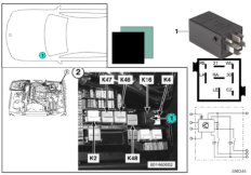 Реле аварийного светового сигнала K16