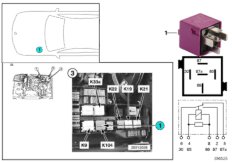 Реле дополнительного насоса ОЖ K104
