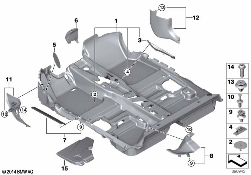 облицовка днища