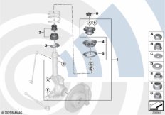 Ремкомплект опорного подшипника
