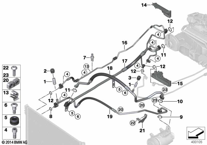 Трубопроводы хладагента Пд