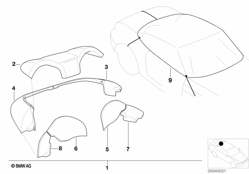 Верх спидстера